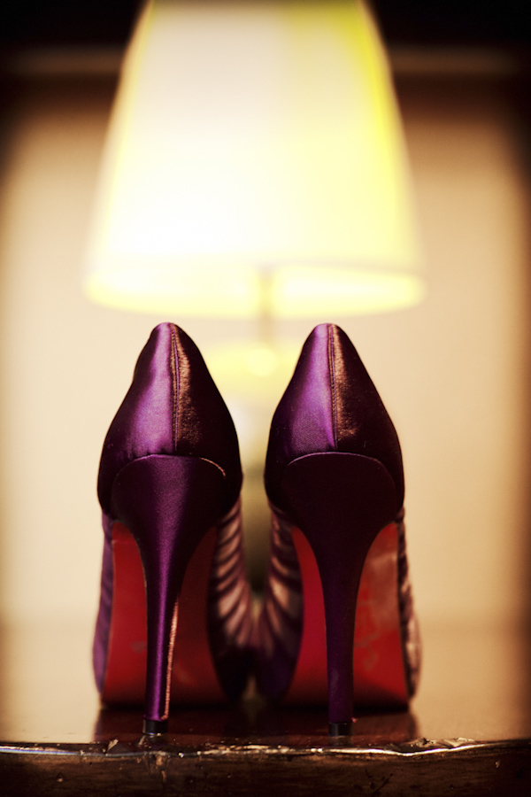 portrait of bride's shoes - wedding photo by top Denver based wedding photographer Hardy Klahold